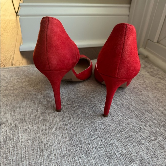 Gently used H&M heels in red orange color. Size 6.5US/37EU. Great condition! - Picture 5 of 11